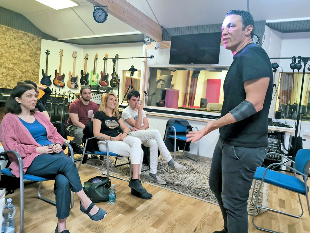 Francesco Venditti alla Masterclass del 2024